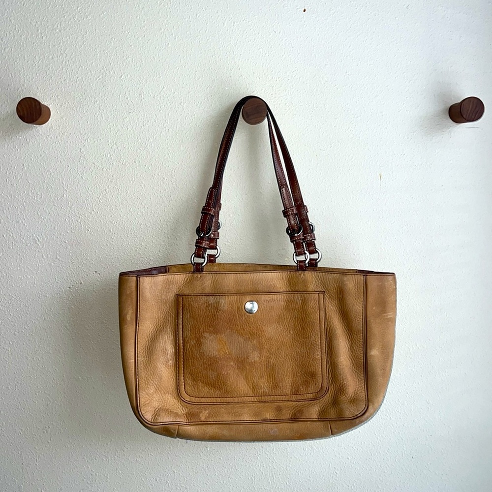 Coach Brown Leather tote